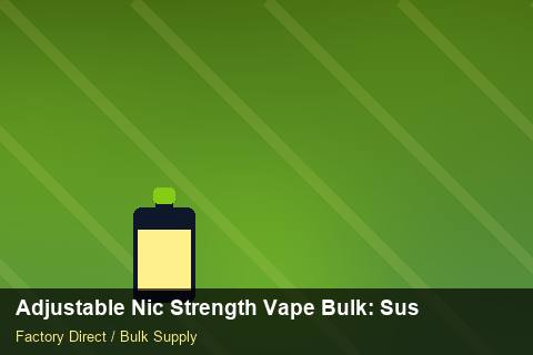 Adjustable Nic Strength Vape Bulk — Adjustable Nic Strength Vape Bulk: Sustainability — Trade Show Planning photo 1