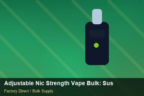 Adjustable Nic Strength Vape Bulk — Adjustable Nic Strength Vape Bulk: Sustainability — Trade Show Planning photo 2