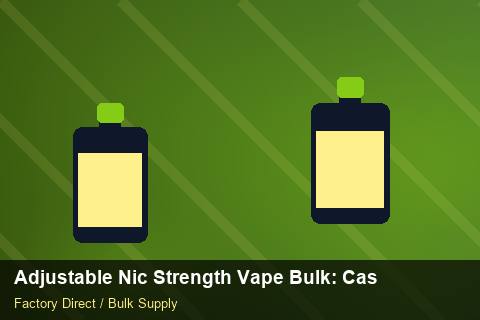 Adjustable Nic Strength Vape Bulk — Adjustable Nic Strength Vape Bulk: Case Studies — Trade Show Planning photo 2