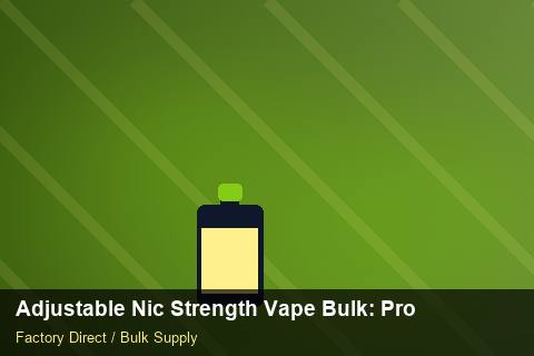 Adjustable Nic Strength Vape Bulk — Adjustable Nic Strength Vape Bulk: Procurement Checklist — Trade Show Planning photo 1