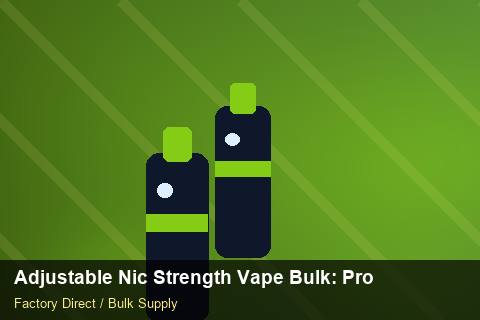 Adjustable Nic Strength Vape Bulk — Adjustable Nic Strength Vape Bulk: Product Launch Playbook — Trade Show Planning photo 2