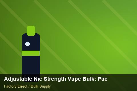 Adjustable Nic Strength Vape Bulk — Adjustable Nic Strength Vape Bulk: Packaging Standards — Buyer Meetings photo 2