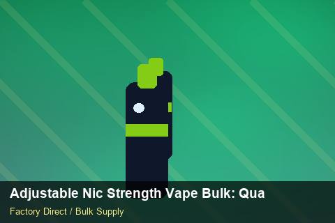 Adjustable Nic Strength Vape Bulk — Adjustable Nic Strength Vape Bulk: Quality Control Process — Buyer Meetings photo 1
