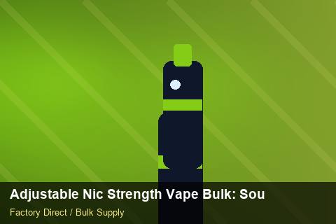 Adjustable Nic Strength Vape Bulk — Adjustable Nic Strength Vape Bulk: Sourcing Workflow — Buyer Meetings photo 1