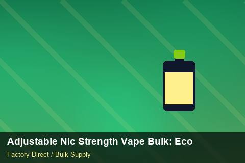 Adjustable Nic Strength Vape Bulk — Adjustable Nic Strength Vape Bulk: Eco-Friendly Materials — Buyer Meetings photo 1