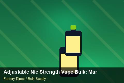 Adjustable Nic Strength Vape Bulk — Adjustable Nic Strength Vape Bulk: Margin Calculator — Buyer Meetings photo 1