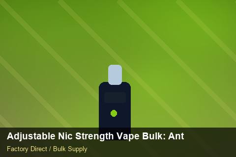 Adjustable Nic Strength Vape Bulk — Adjustable Nic Strength Vape Bulk: Anti-Counterfeit Measures — Buyer Meetings photo 1