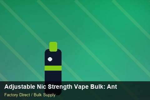 Adjustable Nic Strength Vape Bulk — Adjustable Nic Strength Vape Bulk: Anti-Counterfeit Measures — Buyer Meetings photo 2