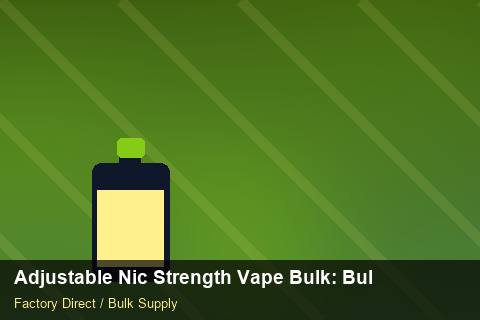Adjustable Nic Strength Vape Bulk — Adjustable Nic Strength Vape Bulk: Bulk Supplier Guide — Factory Visit photo 2