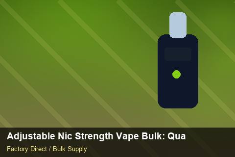Adjustable Nic Strength Vape Bulk — Adjustable Nic Strength Vape Bulk: Quality Inspection Checklist — Factory Visit photo 1