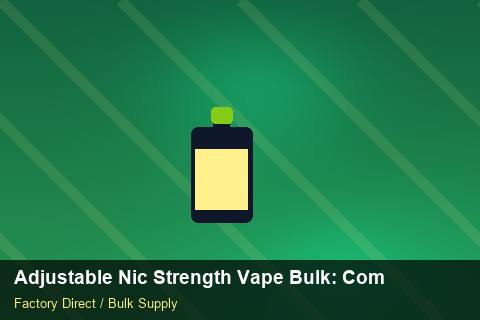 Adjustable Nic Strength Vape Bulk — Adjustable Nic Strength Vape Bulk: Compliance Standards — Factory Visit photo 2