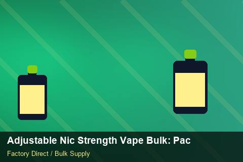 Adjustable Nic Strength Vape Bulk — Adjustable Nic Strength Vape Bulk: Packaging Standards — Factory Visit photo 1