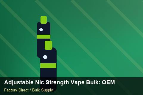 Adjustable Nic Strength Vape Bulk — Adjustable Nic Strength Vape Bulk: OEM & ODM Service — Factory Visit photo 2