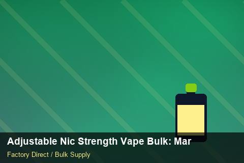 Adjustable Nic Strength Vape Bulk — Adjustable Nic Strength Vape Bulk: Market Trends 2026 — Factory Visit photo 1