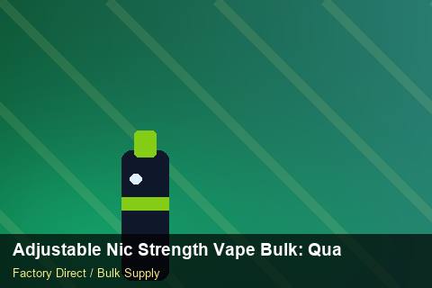 Adjustable Nic Strength Vape Bulk — Adjustable Nic Strength Vape Bulk: Quality Control Process — Factory Visit photo 1