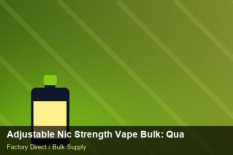 Adjustable Nic Strength Vape Bulk — Adjustable Nic Strength Vape Bulk: Quality Control Process — Factory Visit photo 2