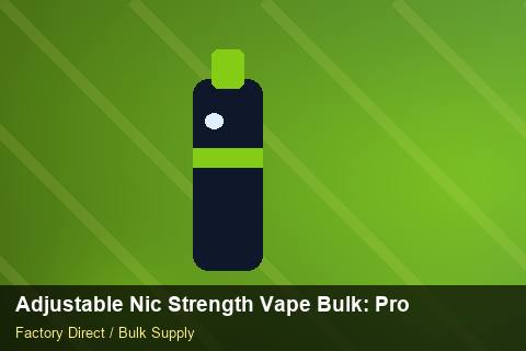 Adjustable Nic Strength Vape Bulk — Adjustable Nic Strength Vape Bulk: Production Capacity — Factory Visit photo 2