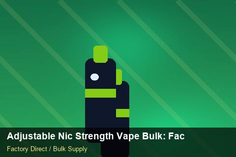 Adjustable Nic Strength Vape Bulk — Adjustable Nic Strength Vape Bulk: Factory Audit Report — Factory Visit photo 2