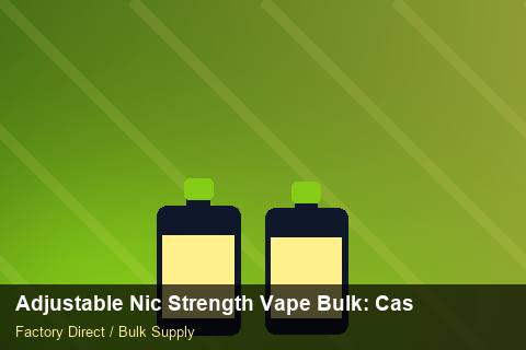 Adjustable Nic Strength Vape Bulk — Adjustable Nic Strength Vape Bulk: Case Studies — Factory Visit photo 2