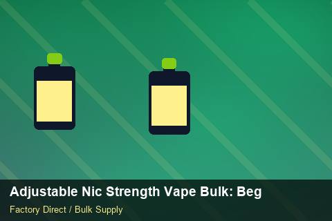 Adjustable Nic Strength Vape Bulk — Adjustable Nic Strength Vape Bulk: Beginner's Guide — Factory Visit photo 2