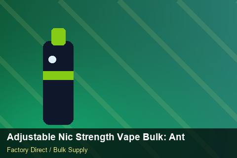 Adjustable Nic Strength Vape Bulk — Adjustable Nic Strength Vape Bulk: Anti-Counterfeit Measures — Factory Visit photo 2