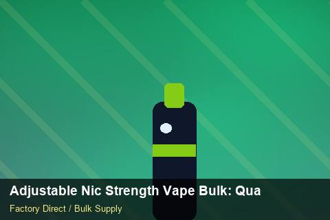 Adjustable Nic Strength Vape Bulk — Adjustable Nic Strength Vape Bulk: Quality Inspection Checklist — for German Importers photo 2