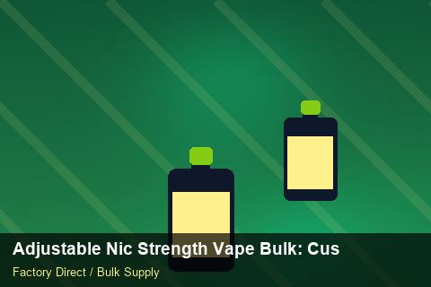 Adjustable Nic Strength Vape Bulk — Adjustable Nic Strength Vape Bulk: Customs Documentation — for German Importers photo 2