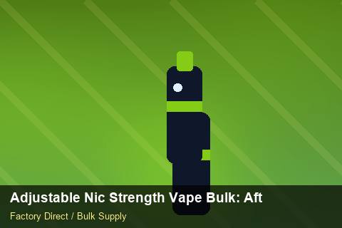 Adjustable Nic Strength Vape Bulk — Adjustable Nic Strength Vape Bulk: After-Sales Support — for German Importers photo 1