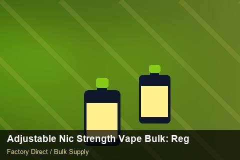 Adjustable Nic Strength Vape Bulk — Adjustable Nic Strength Vape Bulk: Regulatory Update — for German Importers photo 1