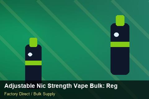 Adjustable Nic Strength Vape Bulk — Adjustable Nic Strength Vape Bulk: Regulatory Update — for German Importers photo 2