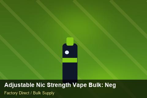 Adjustable Nic Strength Vape Bulk — Adjustable Nic Strength Vape Bulk: Negotiation Tips — for German Importers photo 1