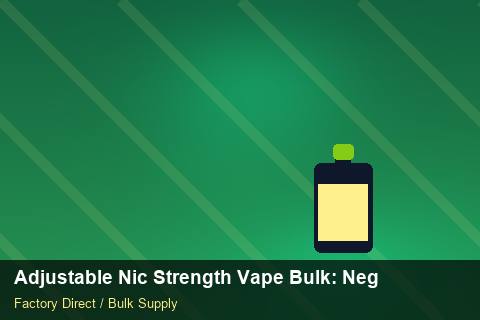 Adjustable Nic Strength Vape Bulk — Adjustable Nic Strength Vape Bulk: Negotiation Tips — for German Importers photo 2