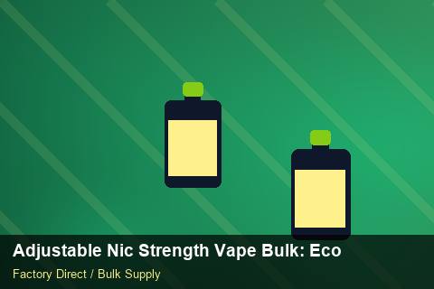 Adjustable Nic Strength Vape Bulk — Adjustable Nic Strength Vape Bulk: Eco-Friendly Materials — for German Importers photo 1