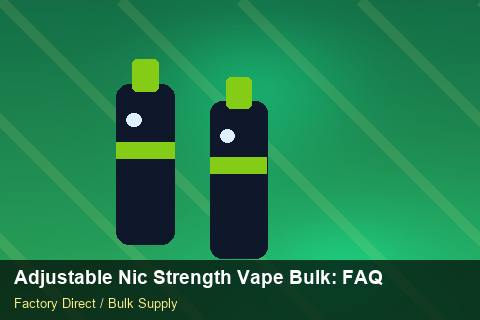 Adjustable Nic Strength Vape Bulk — Adjustable Nic Strength Vape Bulk: FAQ — for German Importers photo 2