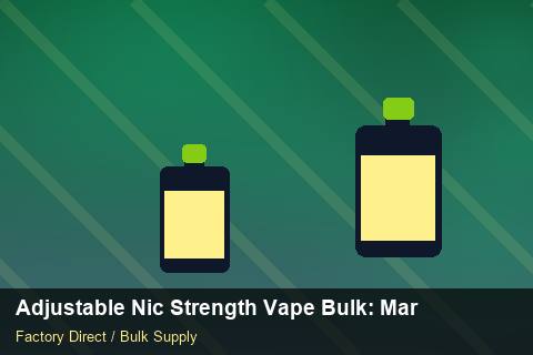 Adjustable Nic Strength Vape Bulk — Adjustable Nic Strength Vape Bulk: Margin Calculator — for German Importers photo 1
