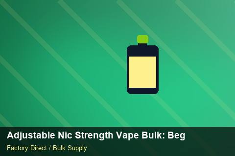 Adjustable Nic Strength Vape Bulk — Adjustable Nic Strength Vape Bulk: Beginner's Guide — for German Importers photo 2