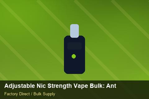 Adjustable Nic Strength Vape Bulk — Adjustable Nic Strength Vape Bulk: Anti-Counterfeit Measures — for German Importers photo 1