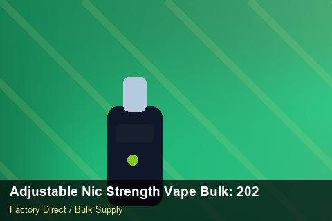 Adjustable Nic Strength Vape Bulk — Adjustable Nic Strength Vape Bulk: 2026 Buyer's Handbook — for UK Retailers photo 2