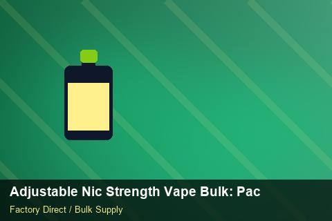 Adjustable Nic Strength Vape Bulk — Adjustable Nic Strength Vape Bulk: Packaging Standards — for UK Retailers photo 1