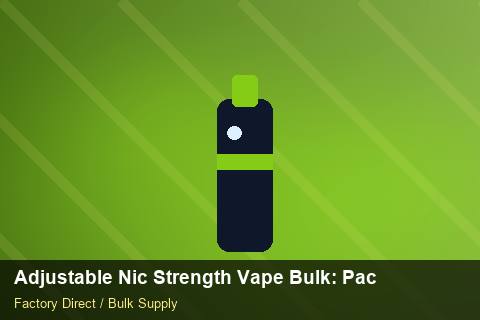 Adjustable Nic Strength Vape Bulk — Adjustable Nic Strength Vape Bulk: Packaging Standards — for UK Retailers photo 2