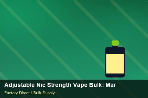 Adjustable Nic Strength Vape Bulk — Adjustable Nic Strength Vape Bulk: Market Trends 2026 — for UK Retailers photo 1