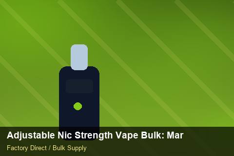 Adjustable Nic Strength Vape Bulk — Adjustable Nic Strength Vape Bulk: Market Trends 2026 — for UK Retailers photo 2