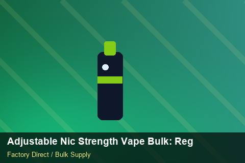 Adjustable Nic Strength Vape Bulk — Adjustable Nic Strength Vape Bulk: Regulatory Update — for UK Retailers photo 2