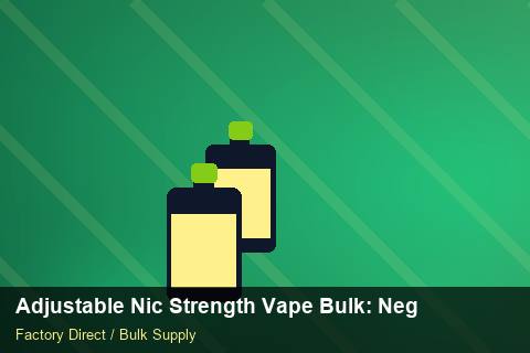Adjustable Nic Strength Vape Bulk — Adjustable Nic Strength Vape Bulk: Negotiation Tips — for UK Retailers photo 2