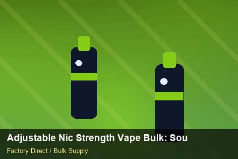 Adjustable Nic Strength Vape Bulk — Adjustable Nic Strength Vape Bulk: Sourcing Workflow — for UK Retailers photo 1