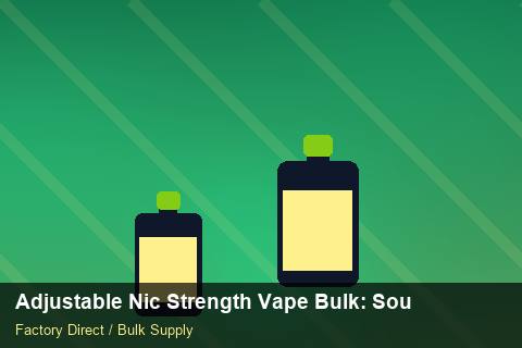 Adjustable Nic Strength Vape Bulk — Adjustable Nic Strength Vape Bulk: Sourcing Workflow — for UK Retailers photo 2