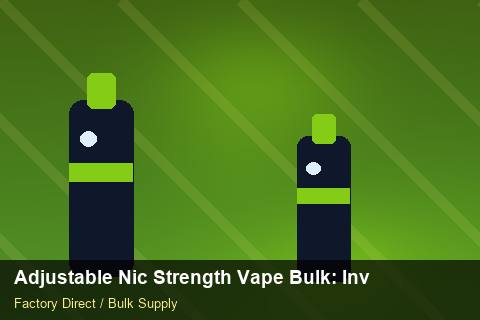 Adjustable Nic Strength Vape Bulk — Adjustable Nic Strength Vape Bulk: Inventory Management — for UK Retailers photo 1