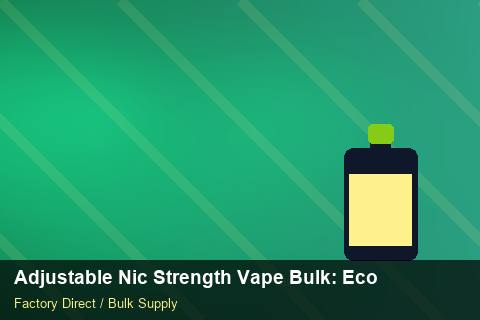 Adjustable Nic Strength Vape Bulk — Adjustable Nic Strength Vape Bulk: Eco-Friendly Materials — for UK Retailers photo 1