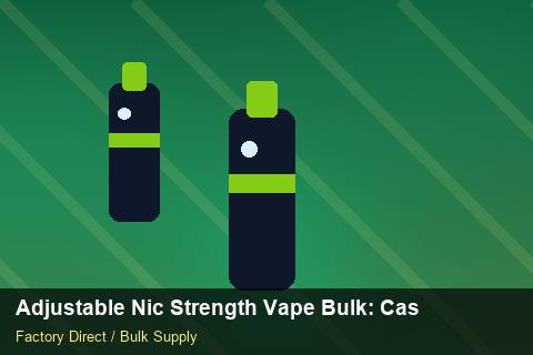 Adjustable Nic Strength Vape Bulk — Adjustable Nic Strength Vape Bulk: Case Studies — for UK Retailers photo 1