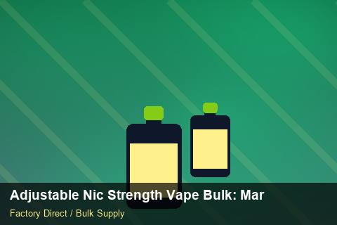 Adjustable Nic Strength Vape Bulk — Adjustable Nic Strength Vape Bulk: Margin Calculator — for UK Retailers photo 1